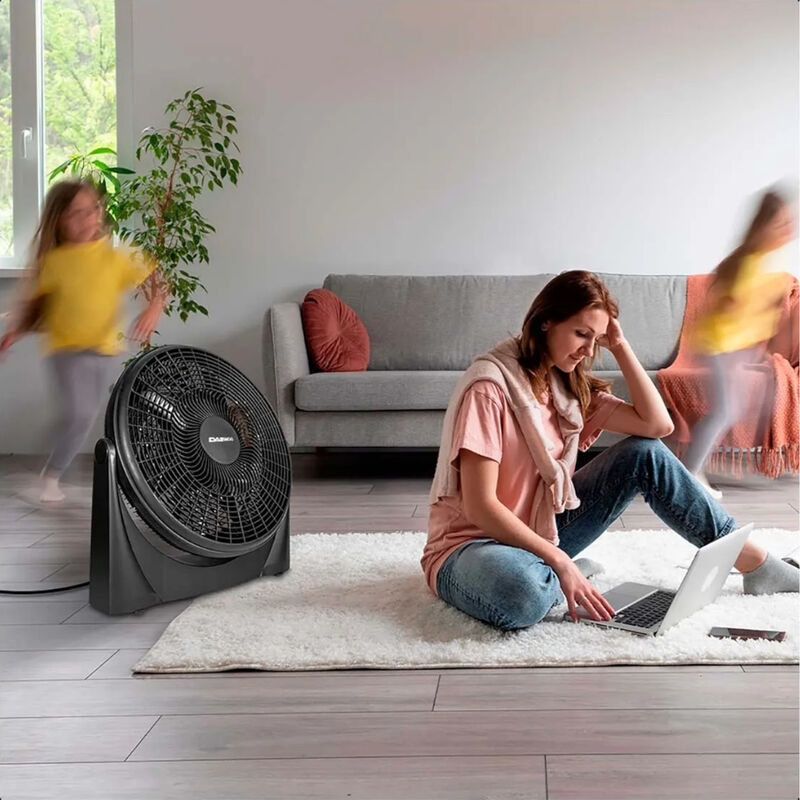 Ventilador Turbo de Piso 20" DAEWOO 4 Velocidad... image number null