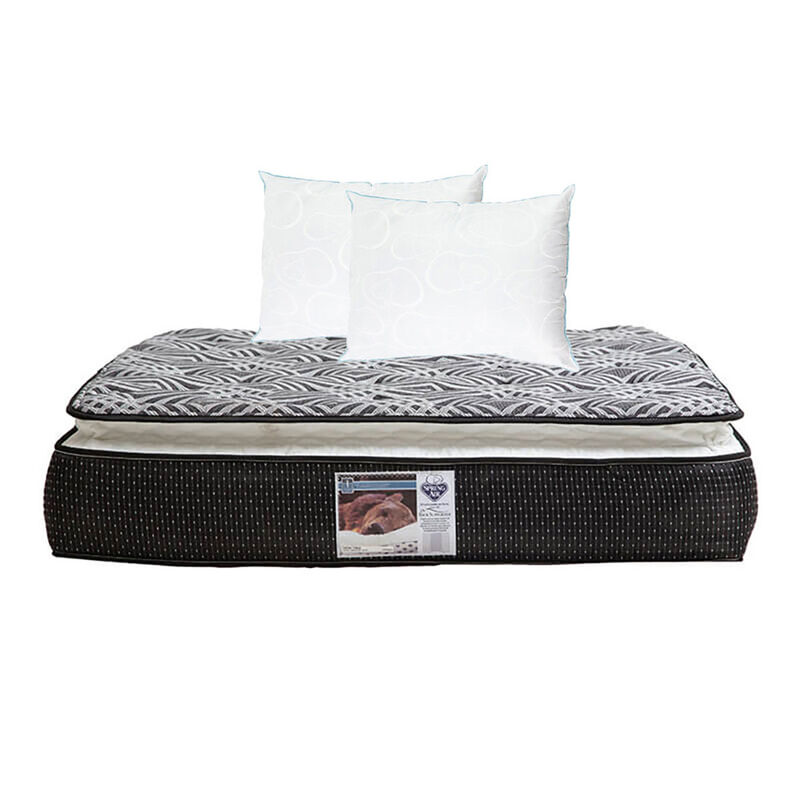 Colchón King Size Spring Air Omega + 2 Almohada... image number null