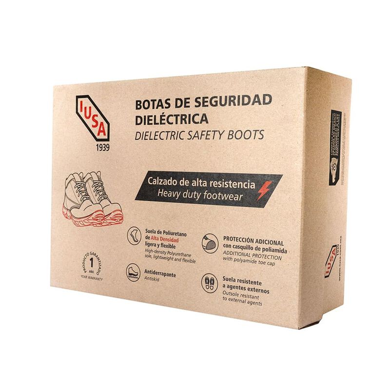 Botas De Seguridad Dial&eacute;cticas, Iusa, Con Suela... image number null