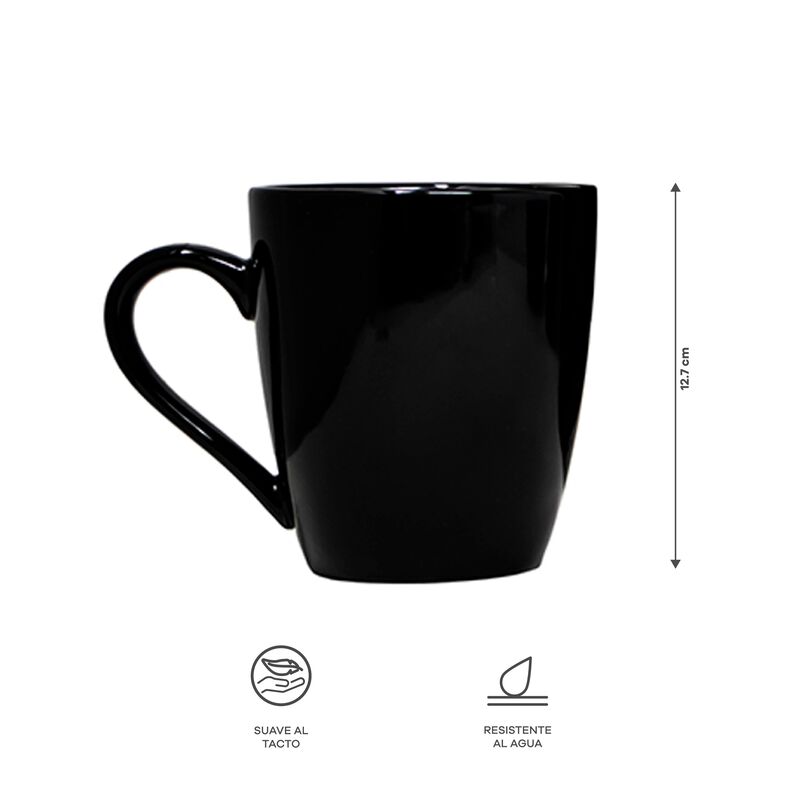 Vajilla BLACK para 6 Personas - Cer&aacute;mica Negra ... image number null