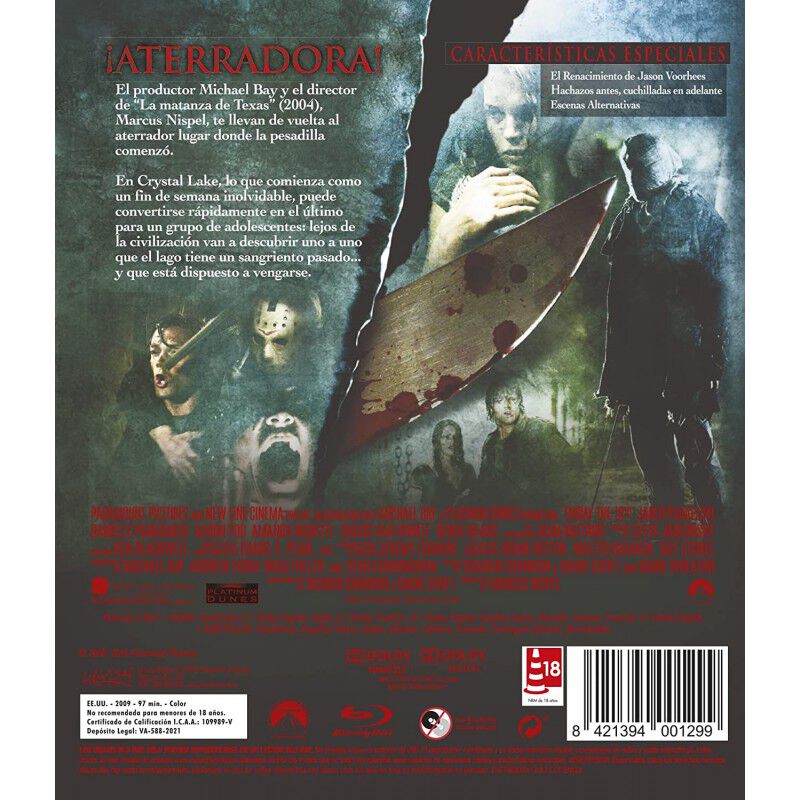 Viernes 13 (2009) - BD [Blu-ray] image number null