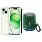 iPhone 15 128GB Verde E-SIM Reacondicionado + Mini Bocina