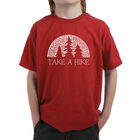 Camiseta Word Art Para Ni&ntilde;o - Amante de la Naturaleza - Rojo