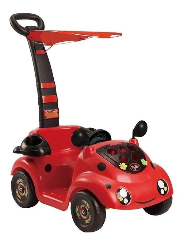 Carrito Montable Bebe Sombrilla Ni&ntilde;o Push Car image number null