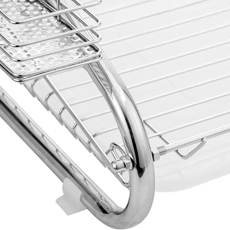 Escurridor de Platos Aquila 2 Niveles 16 Cromad... image number null