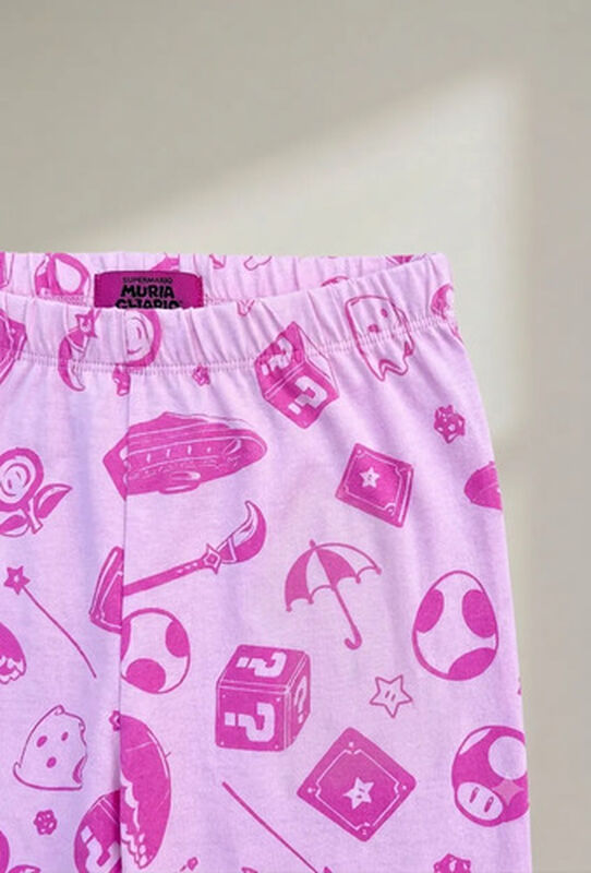 Pijama Princesas De Mario Bross Para Ni&ntilde;a Panta... image number null