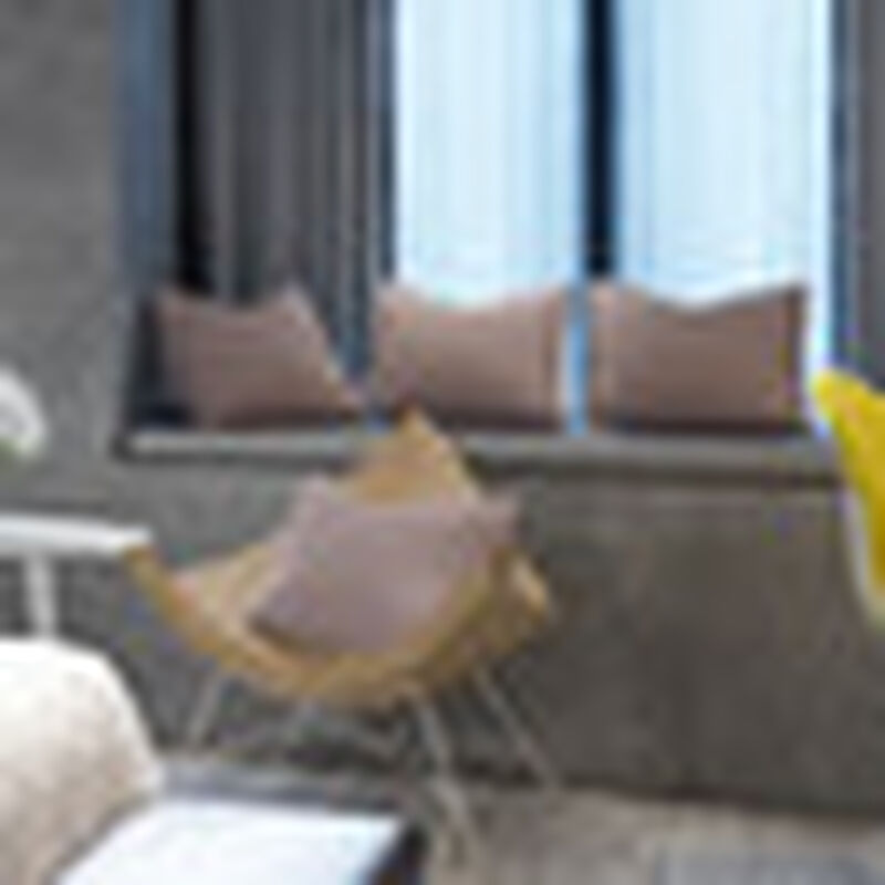 Set de 4 Cojines Dicasa DeltaOne Caf&eacute; Claro image number null