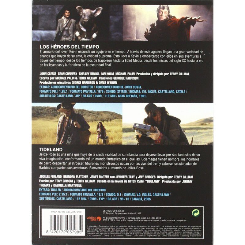 Pack Terry Gilliam [dvd] image number null