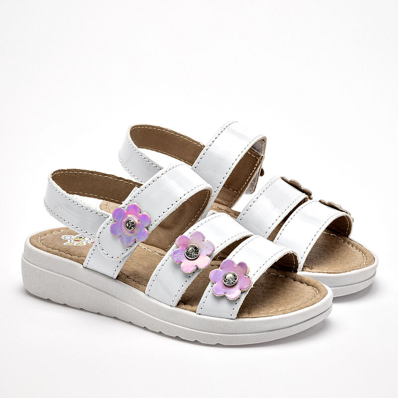 Pato kids sandalia para beb&eacute; blanco cod 140388-... image number null