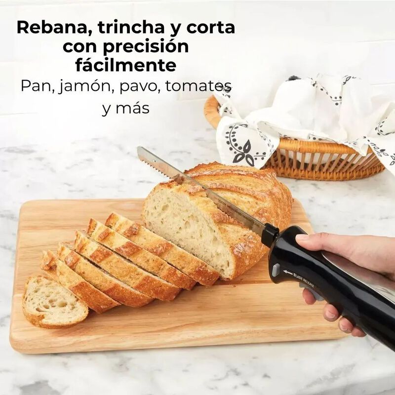 Cuchillo El&eacute;ctrico Hamilton Beach Carne Y Aves ... image number null