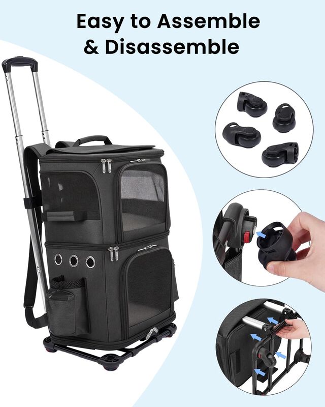 Mochila Transportadora Hovono Doble Compartimen... image number null
