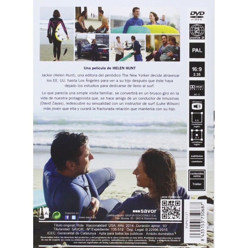 Ride. Al Ritmo De Las Olas [DVD] image number null