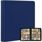 Carpeta Para Cartas Skyhjk 1024 Bolsillos Azul Con Cremallera 45 cm