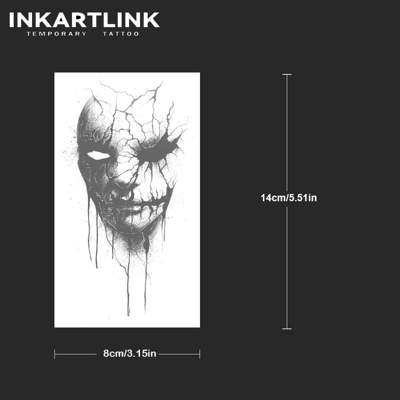 Tatuaje Temporal Inkartlink 2 Hojas De Pegatina... image number null