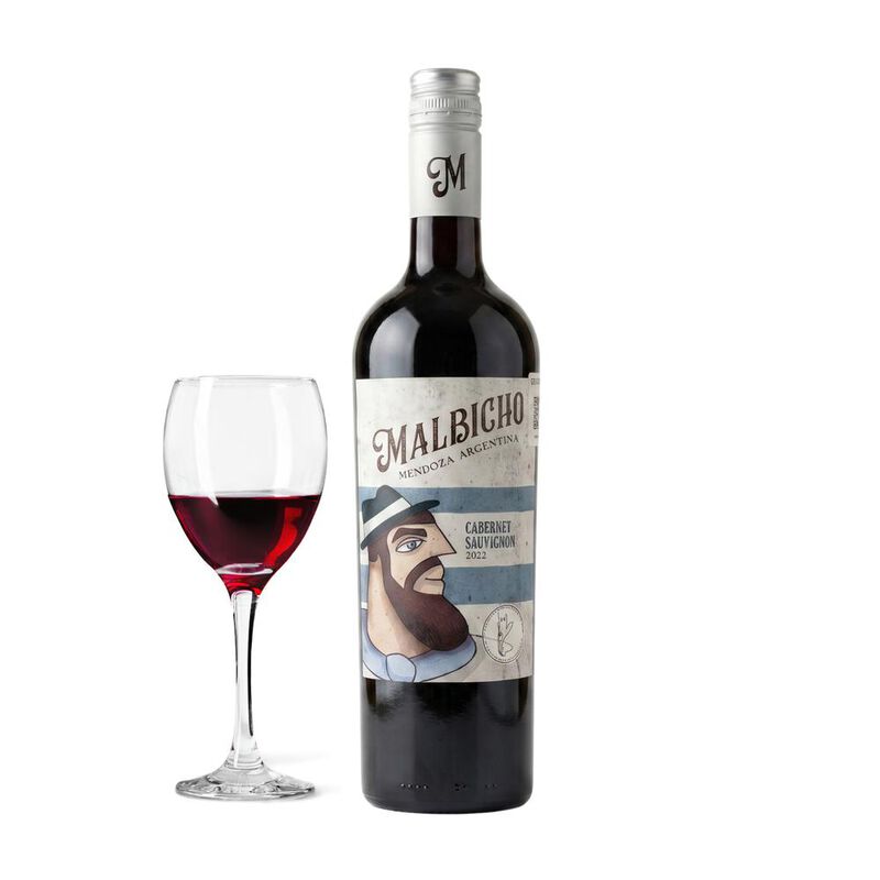 Vino Tinto Malbicho Cabernet Sauvignon 750ml image number null