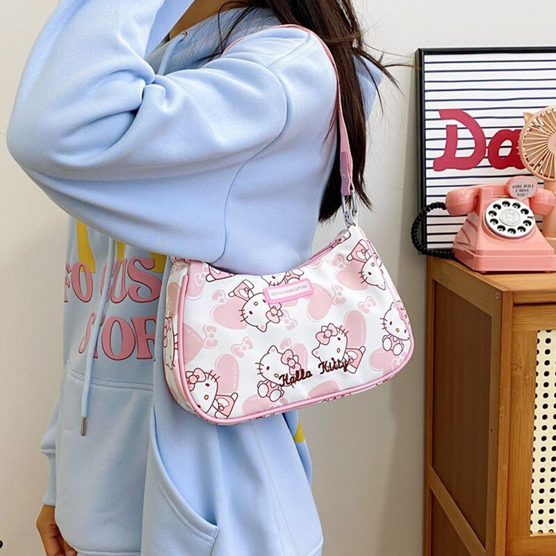 Bolso De Hombro Shsaiedha 24x17x6 Cm Rosa Mini ... image number null