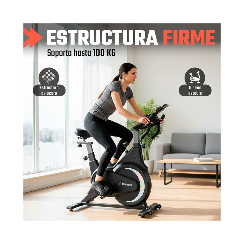 Bicicleta Spinning Magnetica Fija Indoor Entren... image number null