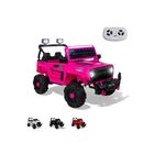 Carro El&eacute;ctrico Jeep Con Control Remoto Para Ni&ntilde;os 3-7 A&ntilde;os Rosa