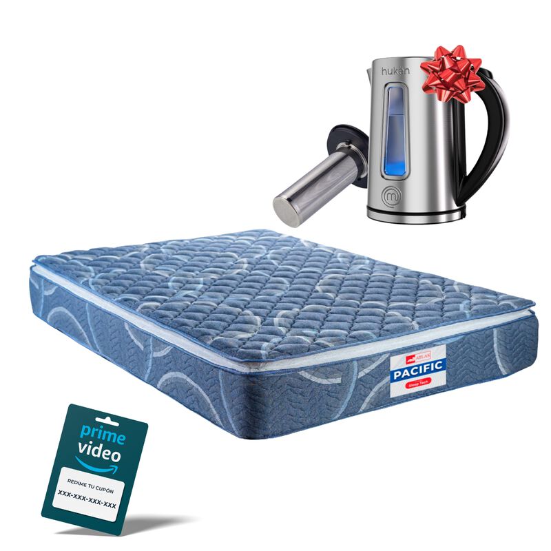 Colchón Matrimonial Atlas Pacific + Tetera Elec... image number null