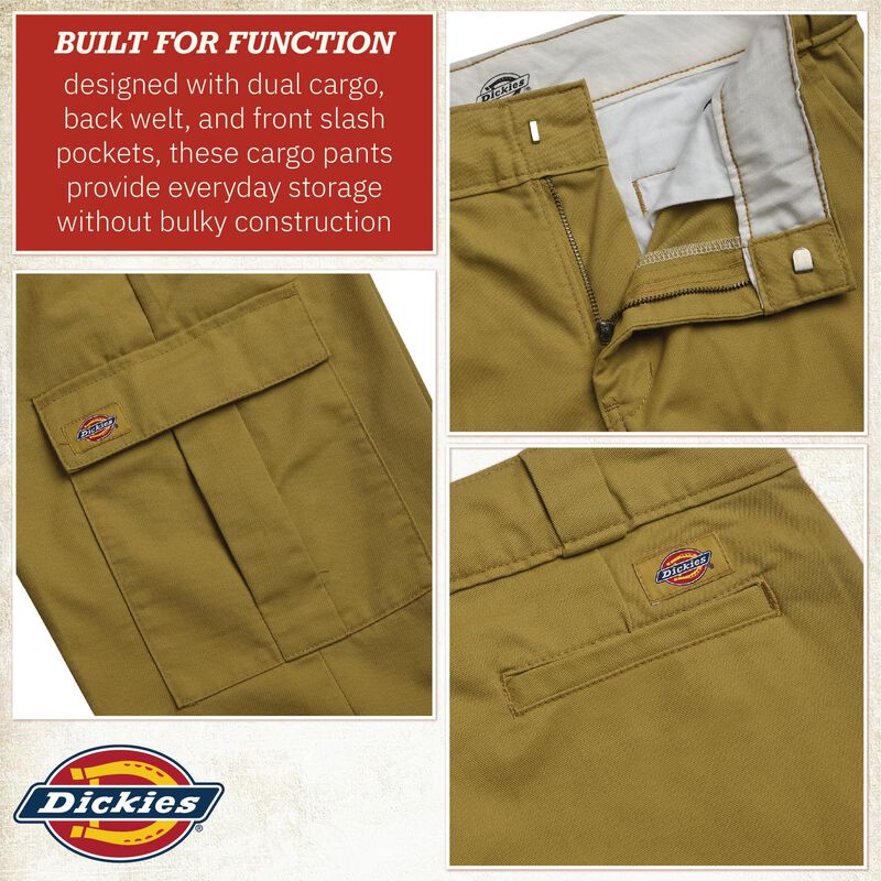 Pantalones Cargo Dickies Mujer Talle Alto Piern... image number null