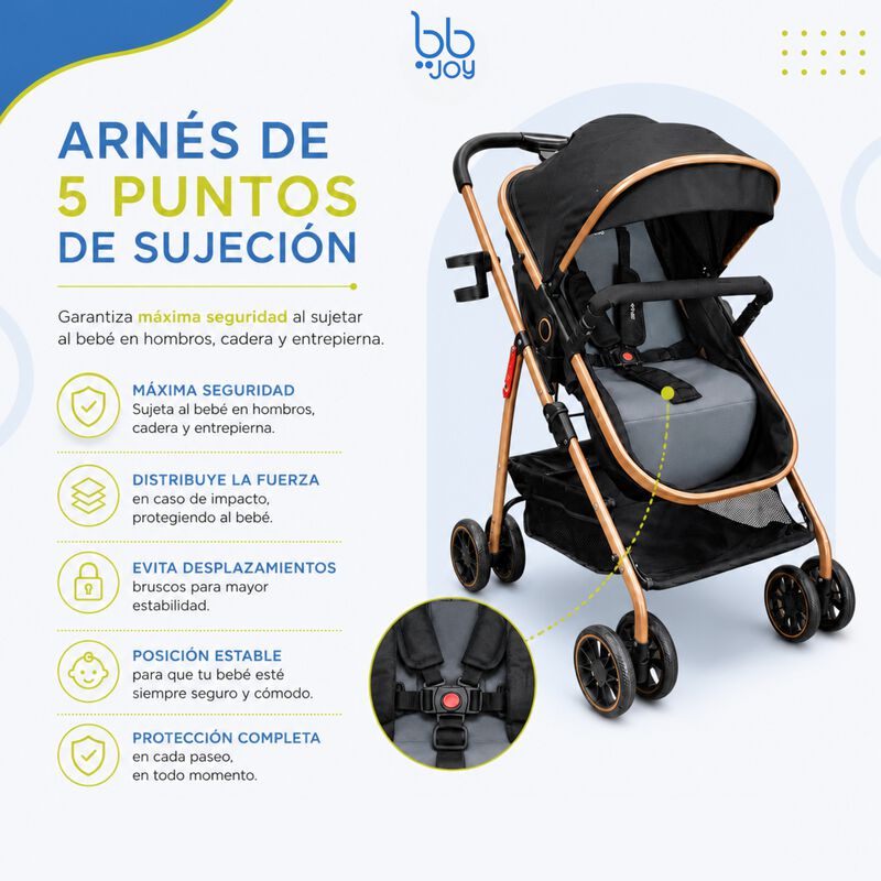 Carriola Shany Para Beb&eacute; Con Travel System Vers... image number null