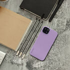 Funda Decoded Back cover de silicon Morada Iphone 14 Max