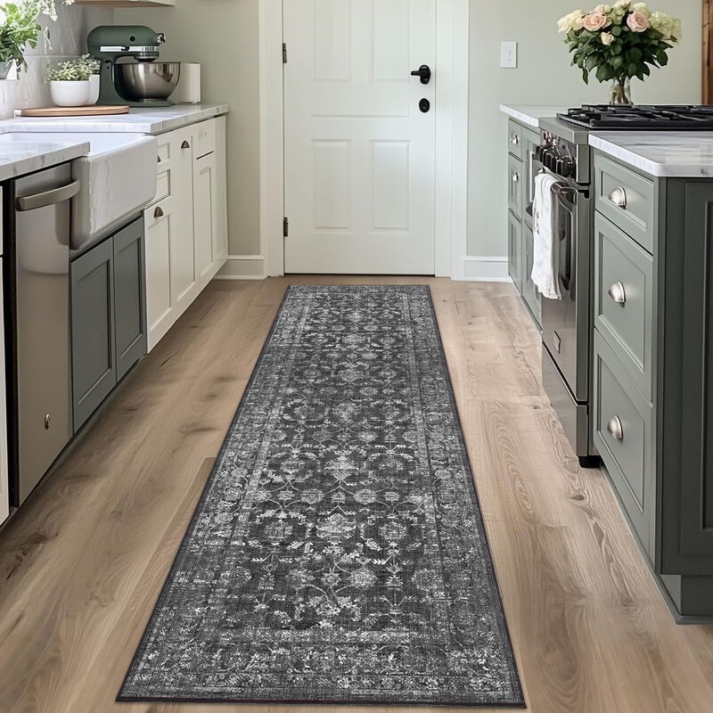 Alfombra Duidy 2,4x244 cm Lavable Antideslizant... image number null