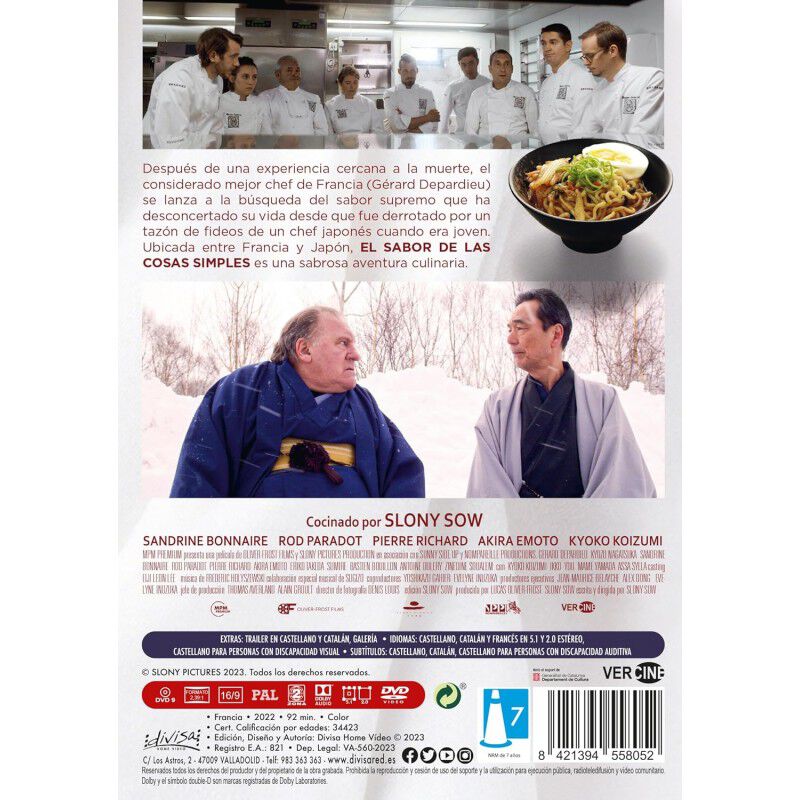 El Sabor de las Cosas Simples (Umami) [DVD] image number null