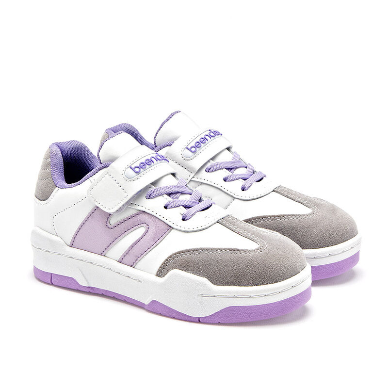Been Class Tenis urbano para ni&ntilde;a blanco gris l... image number null