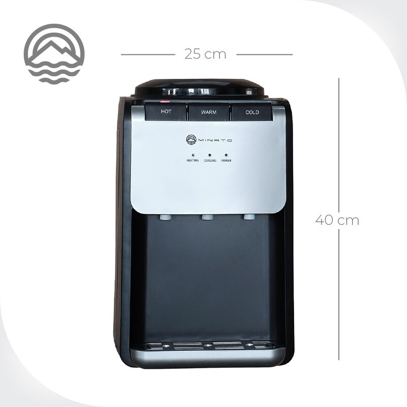 Minato Dispensador De Agua Fría/Caliente 3 Grif... image number null