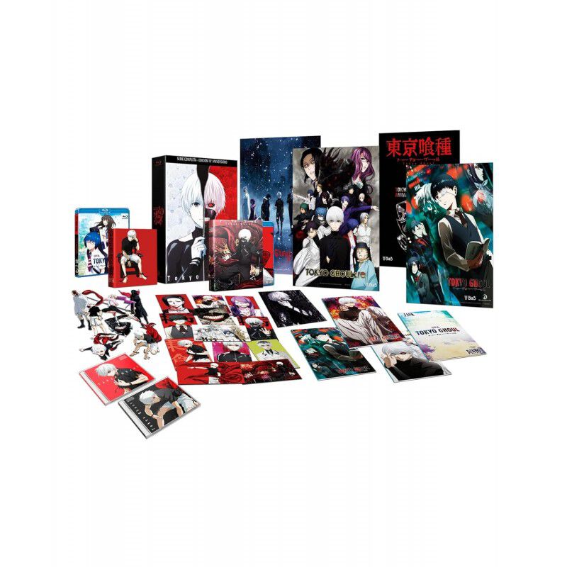 Tokyo Ghoul (serie Completa Blu-ray Coleccionis... image number null