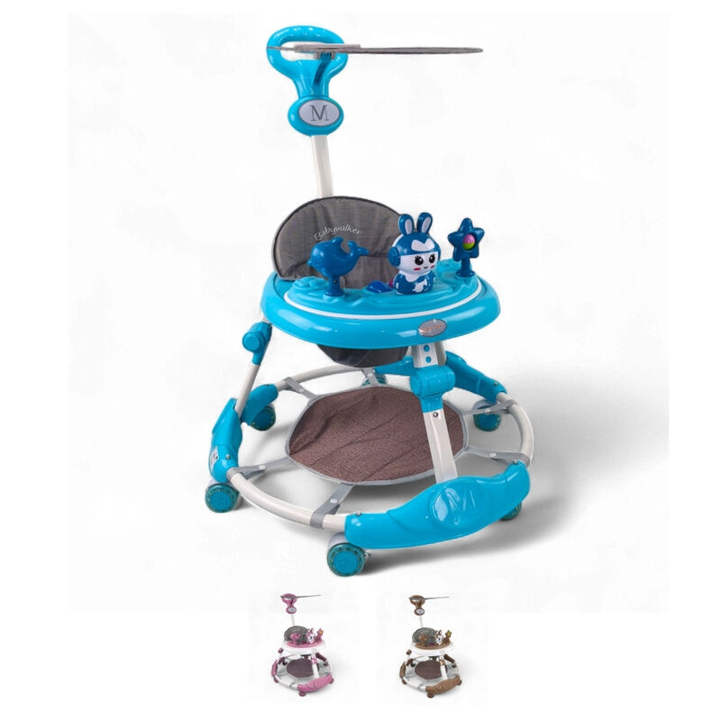 Andadera C/ Tapete Saltar&iacute;n Conejo Musical Mod.... image number null