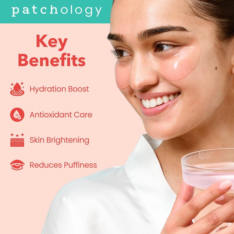 Parches para ojos Patchology Ros&eacute; 30 pares image number null