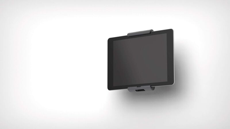 Soporte De Pared Duradero Para Tablet, Plateado... image number null