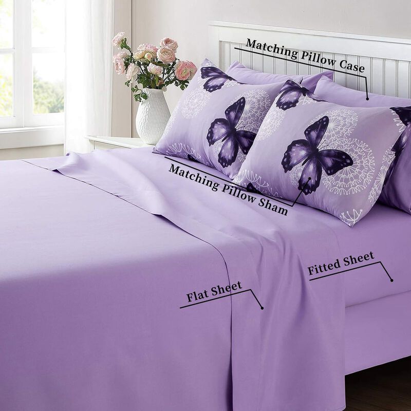 Bed In A Bag Artall Full/queen Size 8 Piezas Co... image number null