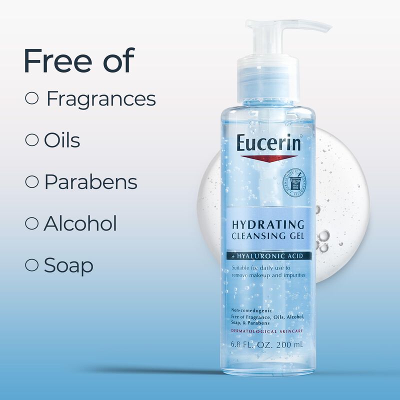 Gel Limpiador Eucerin Hydrating Con &Aacute;cido Hialu... image number null