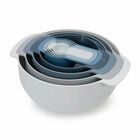 Set De Anidaci&oacute;n Joseph Joseph, 9 Piezas, Azul Cielo, Con Cuencos Para Mezclar
