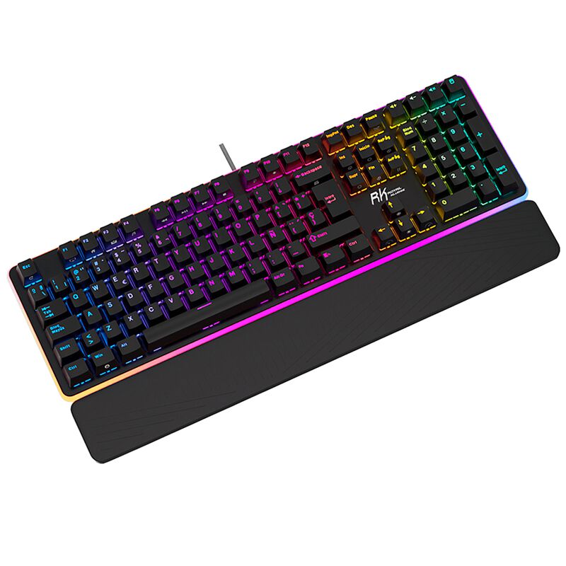 Teclado Mec&aacute;nico Espa&ntilde;ol 100% Royal Kludge Rk91... image number null