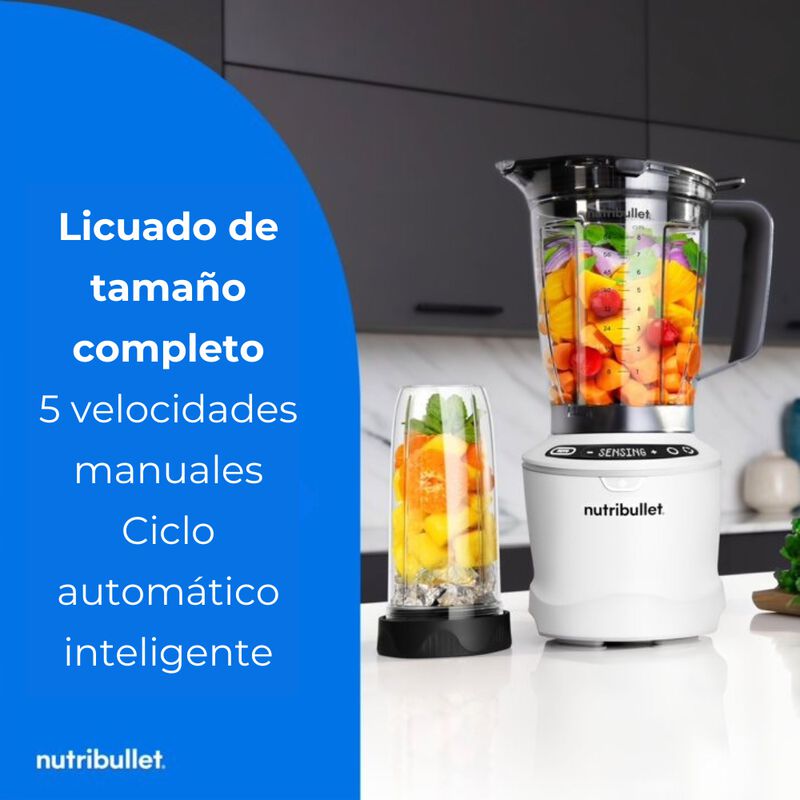 Licuadora Nutribullet Smartsense Combo 1400w Bl... image number null