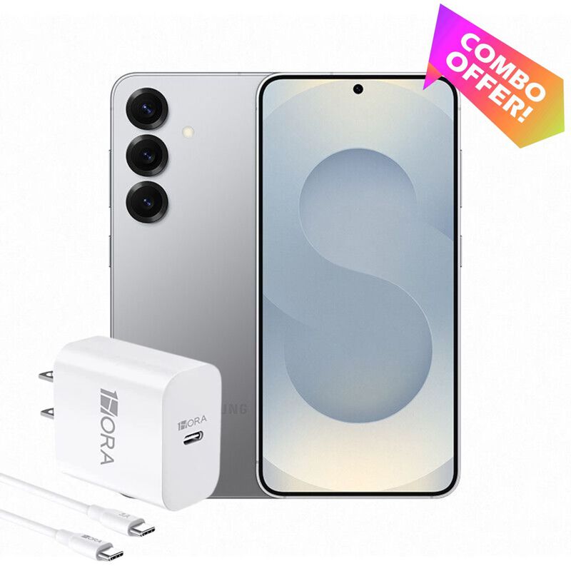 Combo Galaxy S25 128GB/12RAM Plata + Adaptador ... image number null