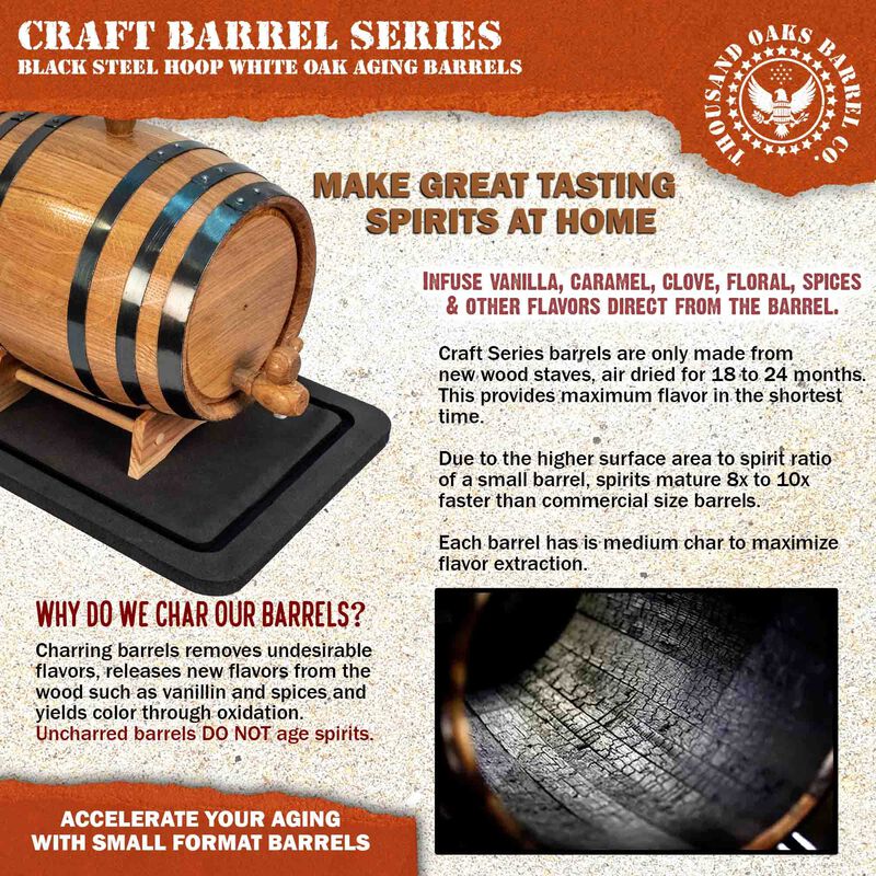 Barril de Envejecimiento Thousand Oaks Barrel 3... image number null