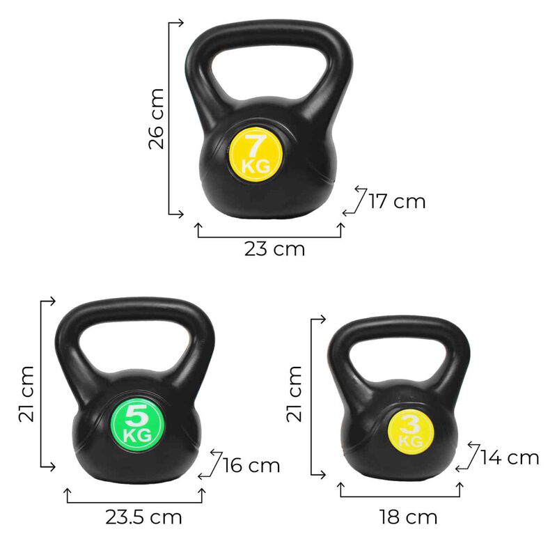 Set Pesas Rusas Kettlebell Crossfit Gym 6 11 Y ... image number null