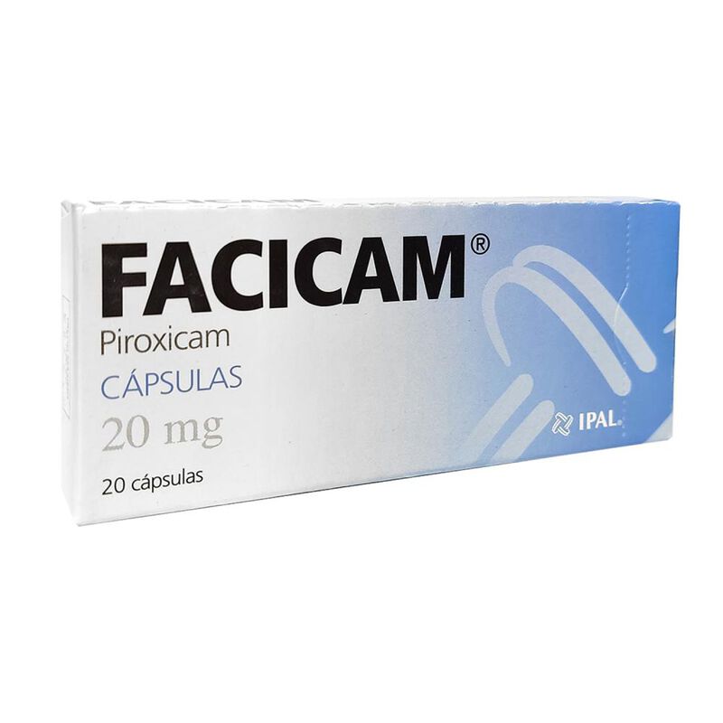 Facicam 20 Mg 20 C&aacute;psula(s) image number null