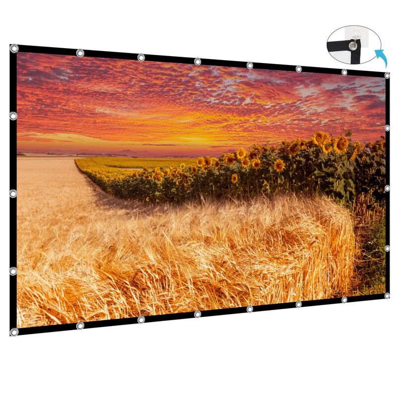 Pantalla De Proyector Xinlemy Port&aacute;til 4k Hd 16... image number null