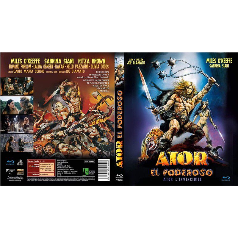 Ator El Poderoso [blu-ray] (1982) Ator L'invinc... image number null