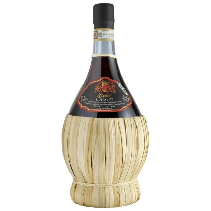 Vino Tinto Bartali Chianti Fiasco Paglia Docg 1... image number null