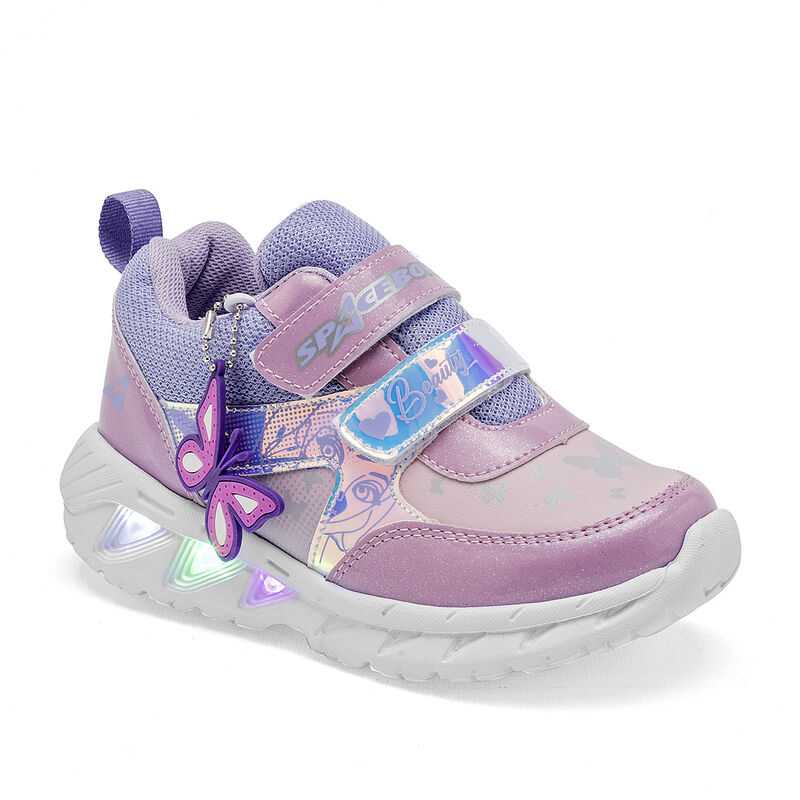 Space Boys Tenis urbano para ni&ntilde;a. Rosa lila, c... image number null