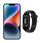 iPhone 14 128GB Azul E-SIM Reacondicionado + Brasalete Gen&eacute;rico