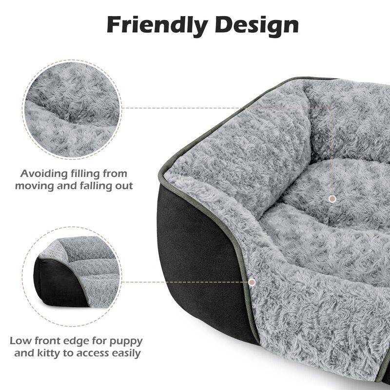 Cama Para Perro Invenho Xl Grande Lavable, Orto... image number null