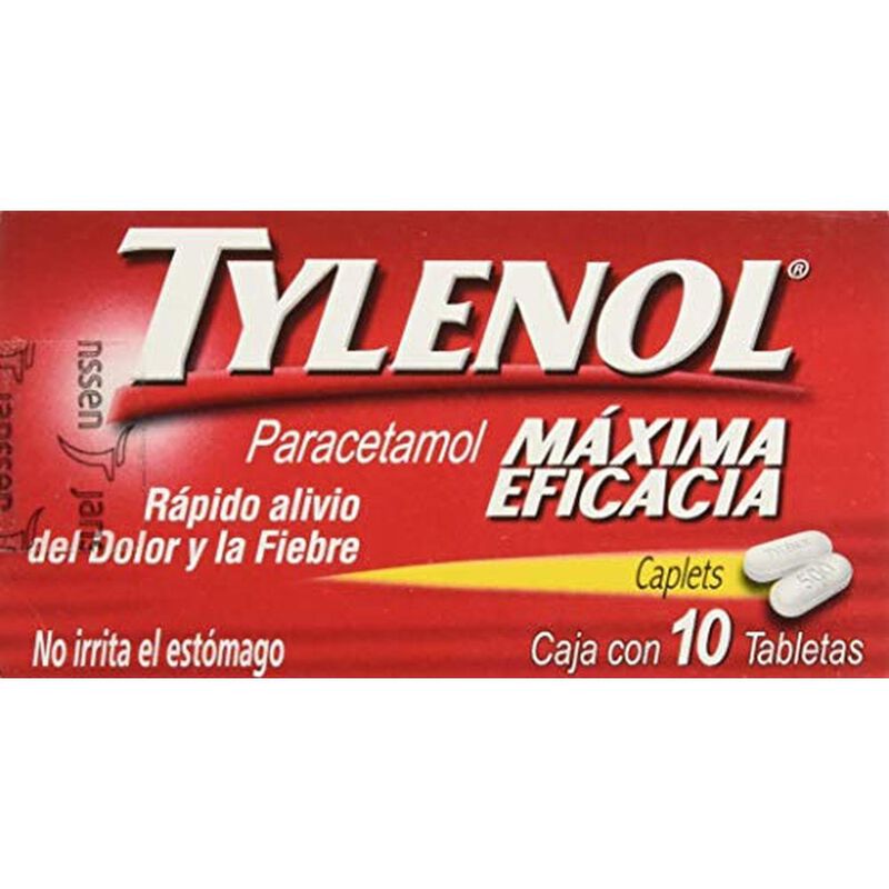 Tylenol Auxiliar En El Alivio Del Dolor Y Fiebr... image number null